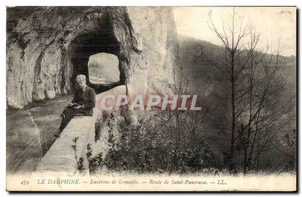 LE DAUPHINÉ — Arredores de Grenoble — Estrada de Saint-Pancrasse — LL. — N° 479 - Frente