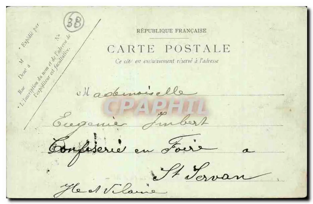 Das Dauphiné - La Grande-Chartreuse - Die Destillerie — L. Bernard, n°164 - Rückseite