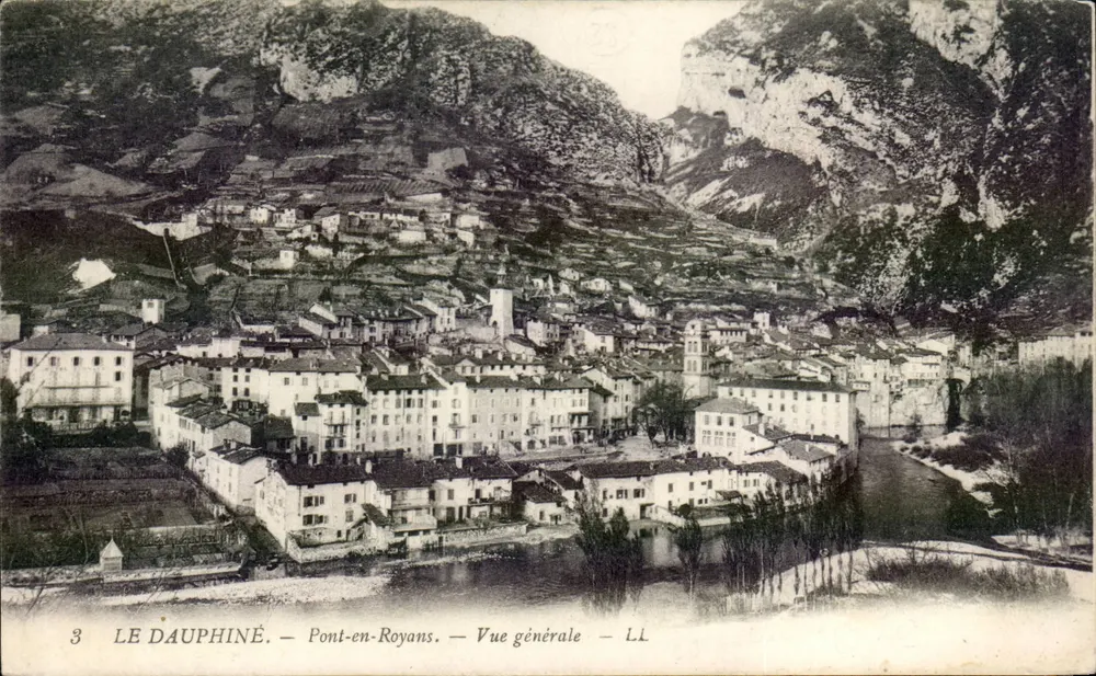 Pont-en-Royans — Vista geral — LL - Frente