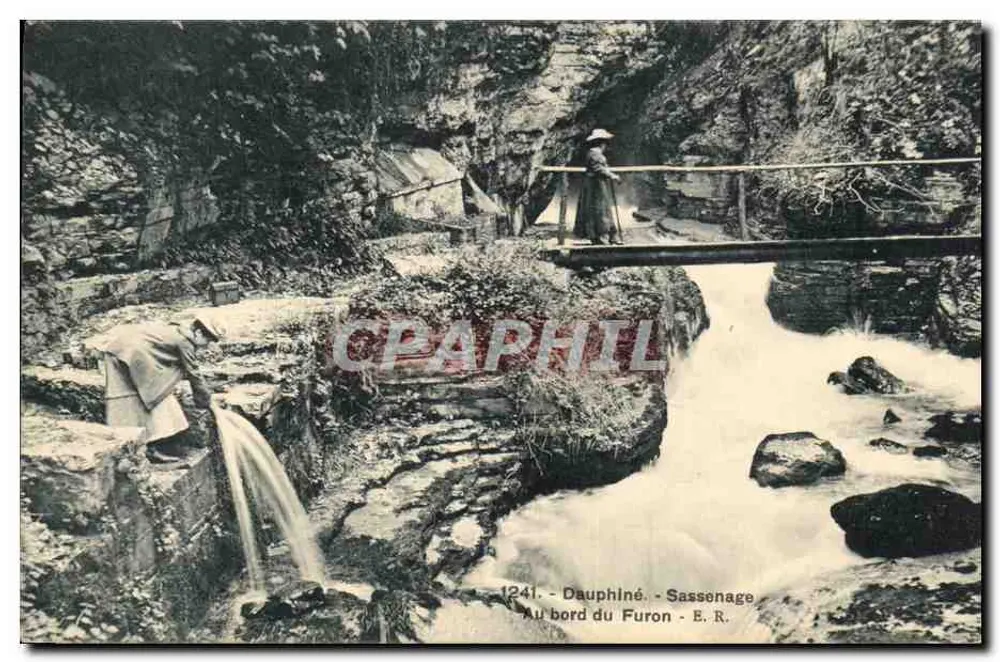 Am Rand des Furon - Sassenage - Dauphiné - E.R. n°1241 - Vorderseite