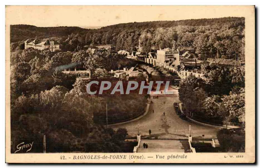 Bagnolles-de-l'Orne (Orne) — Visão geral — Gaby, n° 42 - Frente