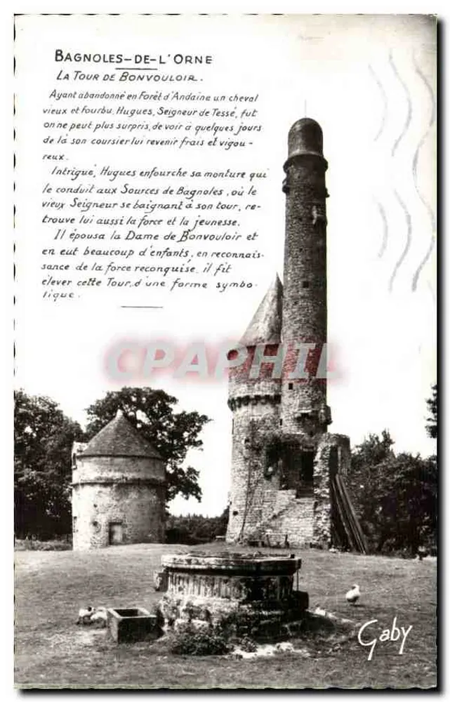 Bagnoles-de-l'Orne — Die Turm von Bonvouloir — Éditions Gaby - Vorderseite