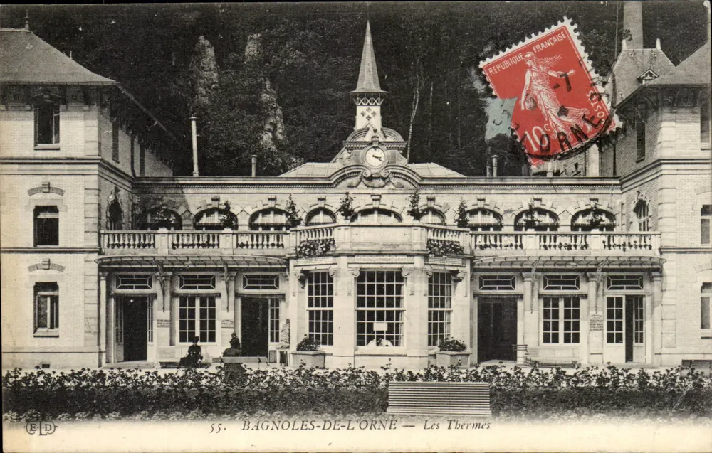 Bagnoles-de-l'Orne — Termy — Wydawca E.P.D. n°55 - Awers