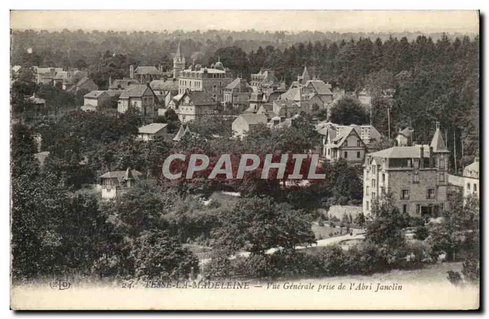 Tesse-la-Madeleine — Allgemeiner Blick vom Abri Janclin — n°24 - Vorderseite