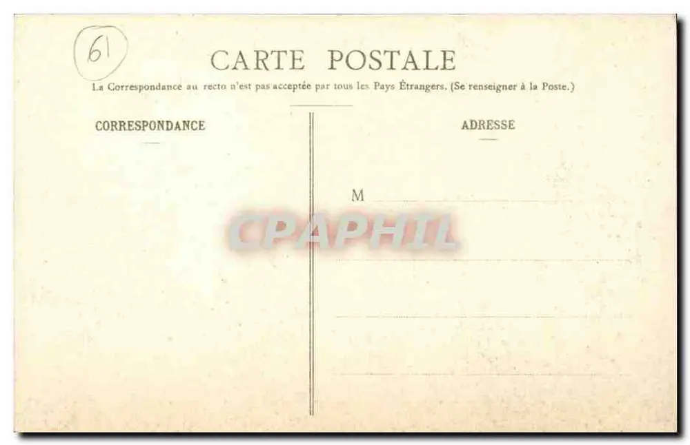 St-CHRISTOPHE-le-JAJOLET - Schloss Sassy — Éd. Rémy, Buraliste, Rue Montjalous, 2, Sacy - Rückseite