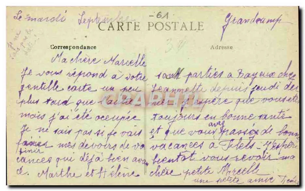 Alençon — La Rue aux Sieurs — Edizione N.V. - Verso