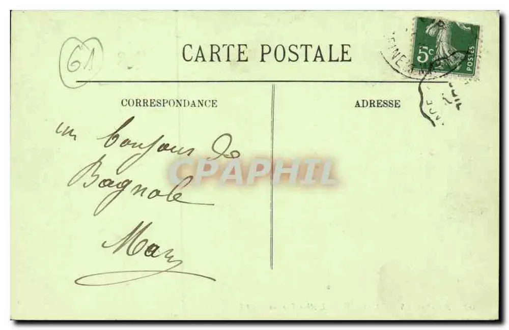 Bagnolles-de-l'Orne — Schron Janolina — LL. — N° 102 - Rewers