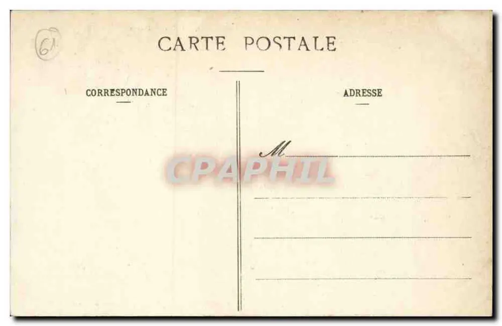 Sées (Orne) — Igreja de São Pedro — Coleção E. Pasquis, fotógrafo-editor, Laigle (Orne) - Verso