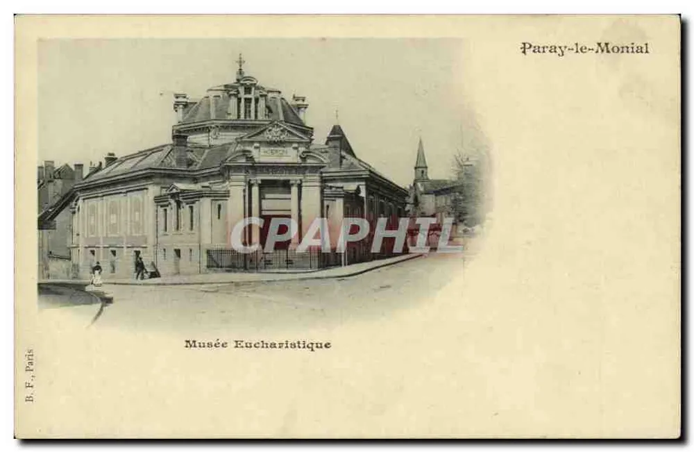 Paray-le-Monial — Museu Eucarístico — B. F., Paris - Frente