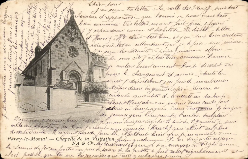 Paray-le-Monial — Capela da Visitação — FA & Cie - Frente