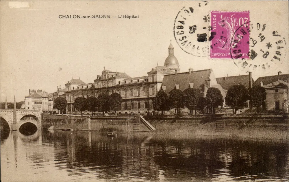Chalon-sur-Saône — O Hospital — Editor : - Frente