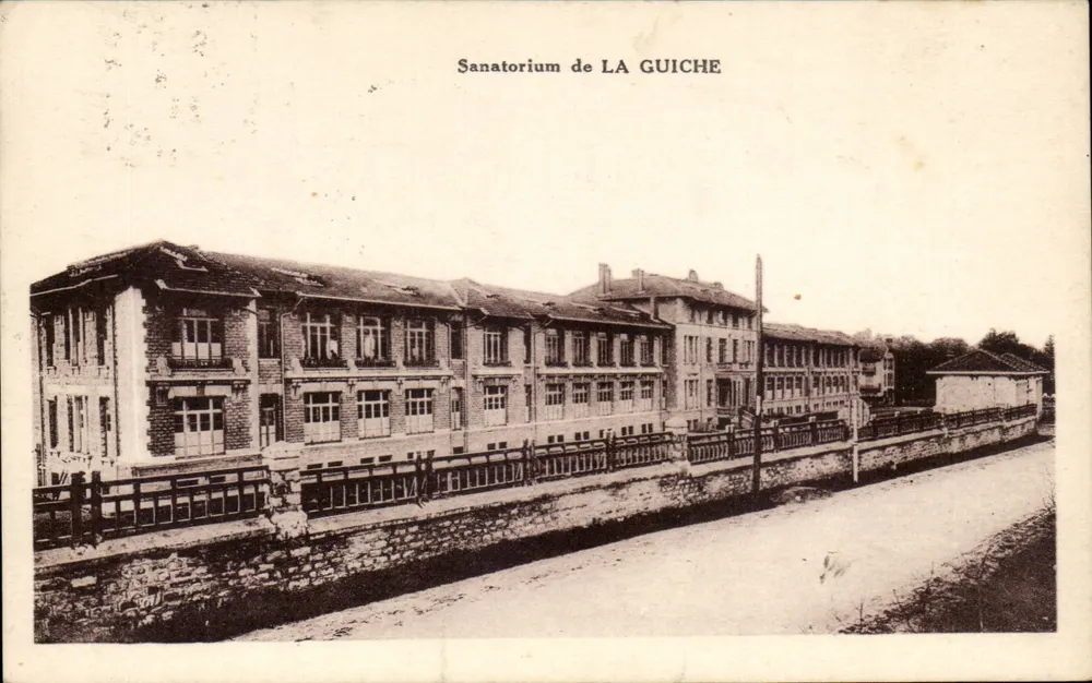 Sanatório de LA GUICHE — editor desconhecido, número de série não visível - Frente