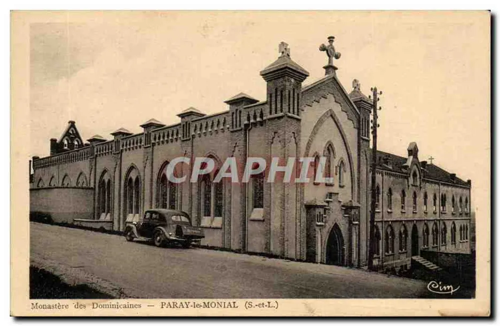 Mosteiro das Dominicanas — Paray-le-Monial (S.-et-L.) - Frente