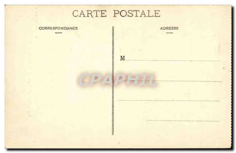 Casa-Mãe das Irmãs da Caridade de NEVERS — fachada Oeste — reprodução interna - Verso