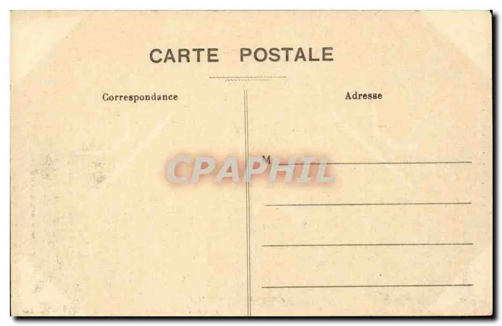 Karneval von CANNES XV — S. M. Karneval, Rückkehr vom Ostkreis — Sonderausgabe der Petits Spectacles, Paris, rue d'Antibes, 37 - Rückseite