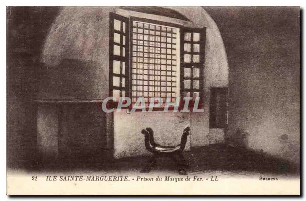 Insel Sainte-Marguerite — Gefängnis des Mannes im Eisenmasken — Selecta - Vorderseite
