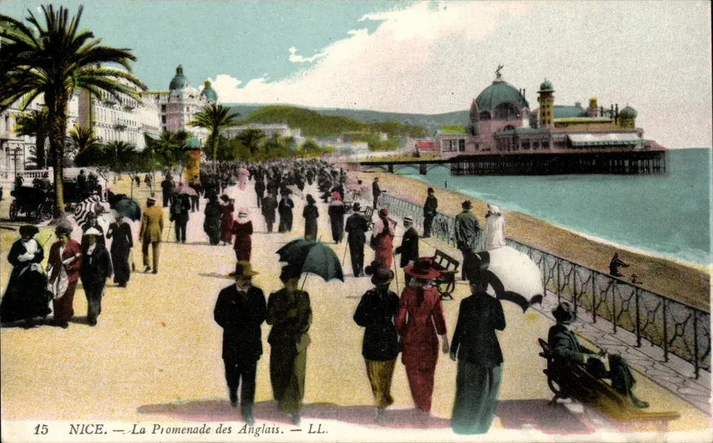Nice — A Promenade dos Ingleses — LL. — N°15 - Frente