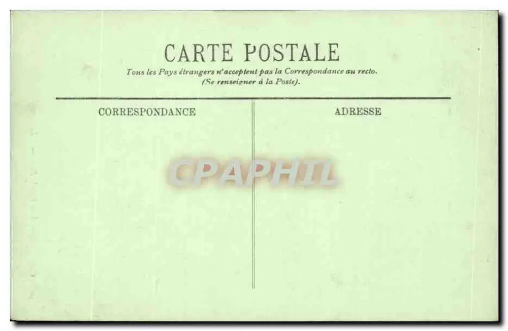 Cagnes — Eine alte Straße — LL. - Rückseite
