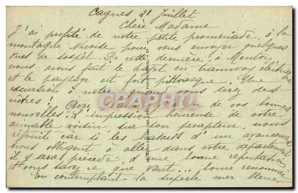 Sospel (Alpes-Maritimes) — Os Pontes sobre a Bevera — JND hot. - Verso