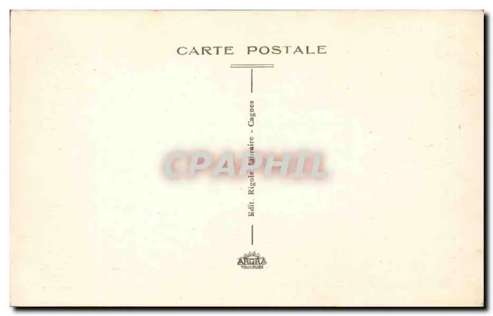 Cagnes-sur-Mer (A.-M.) — Rue Hippolyte-Guis - Verso