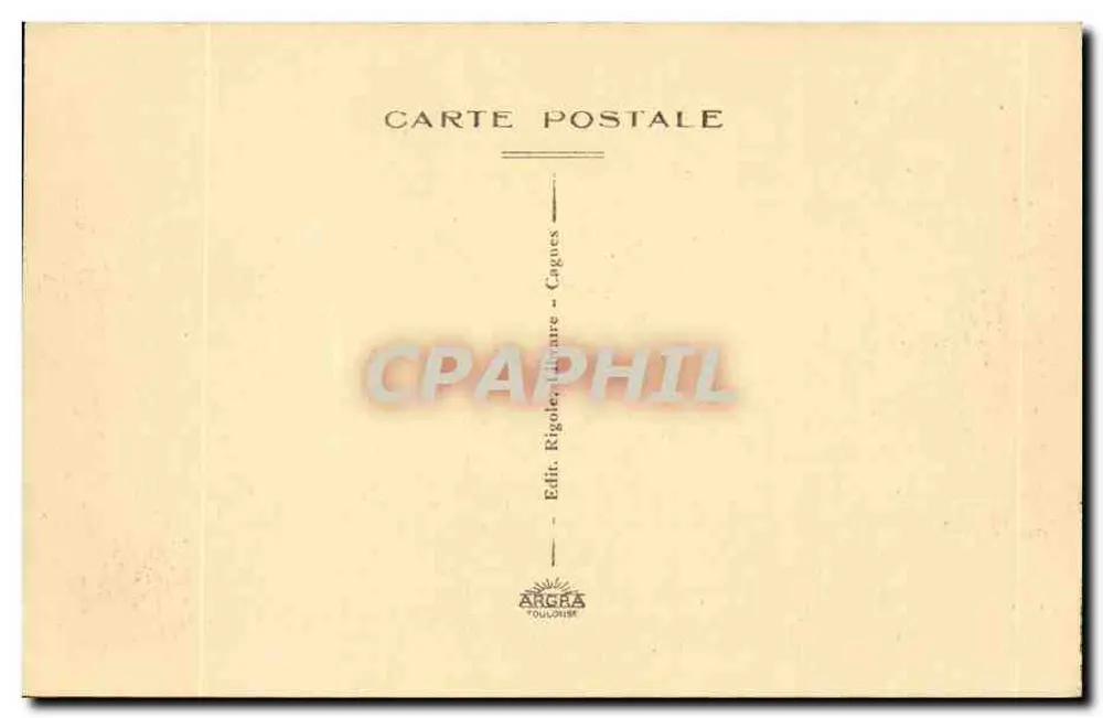 Cagnes-sur-Mer (A.-M.) — Rue Sous-Barre - Verso