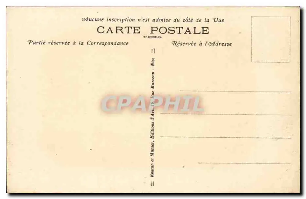 Castelo de Cagnes (A.-M.) — Quarto de Honra — R. M. - Verso