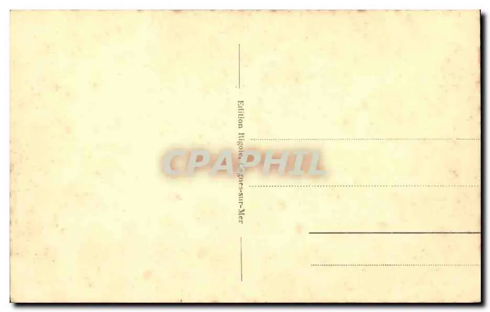 Cagnes-sur-Mer - A Capela — editor Higoin - Verso