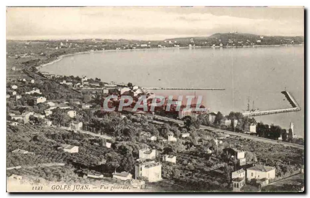 Golfe Juan — Vista geral — LL, n° 1121 - Frente