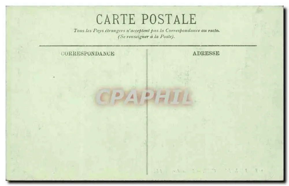 Villefranche — L'Escadre — LL. — n° 308 - Verso