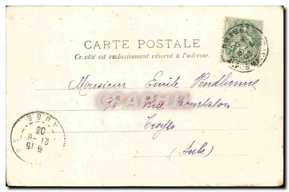 Côte d'Azur — Cueillette des roses — P. L. Maillan, édit., Cannes - Verso