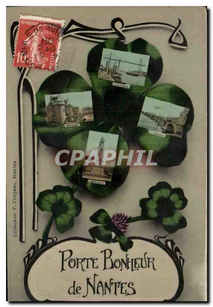 Porte Bonheur von Nantes — Sammlung F. Chapeau, Nantes — Verlag unbekannt - Vorderseite
