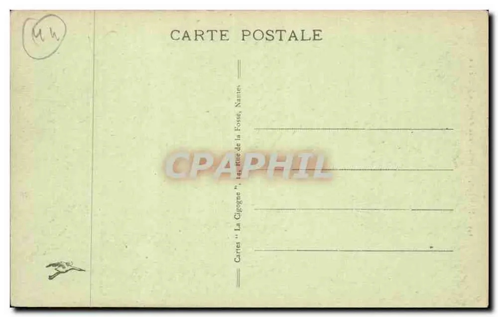 NANTES - Abside da Basílica de São Nicolau — Carte postale n°131, editada por La Gigogne - Verso