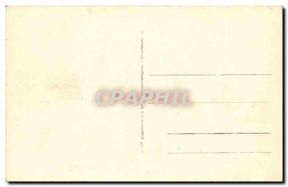 La Baule - O Casino — editor Alsaçienne des Arts Graphiques, n° 51 - Verso