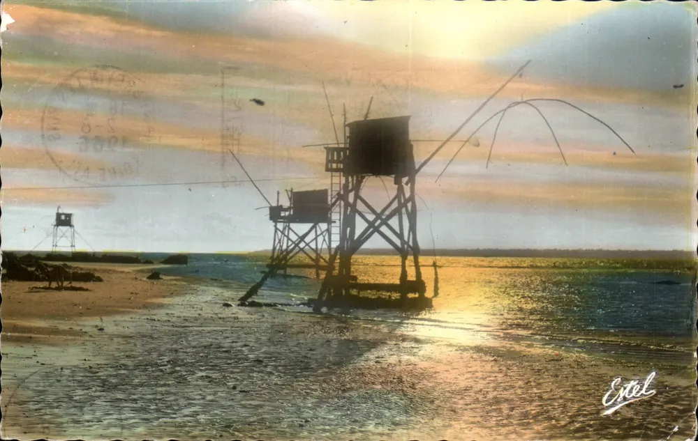 Pescadores de Saint-Brevin — Étel — Editor Estel - Frente