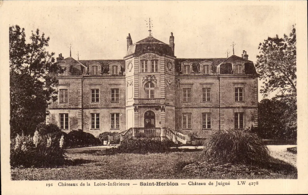 Castelo de Juigné — Saint-Herblon — Castelos da Baixa Loire — LW 4278 - Frente