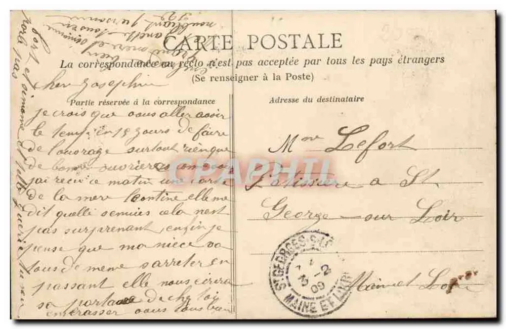 Environs d'Ancenis — Varades — Le Grand-Paty — Éditeur non identifié - Verso