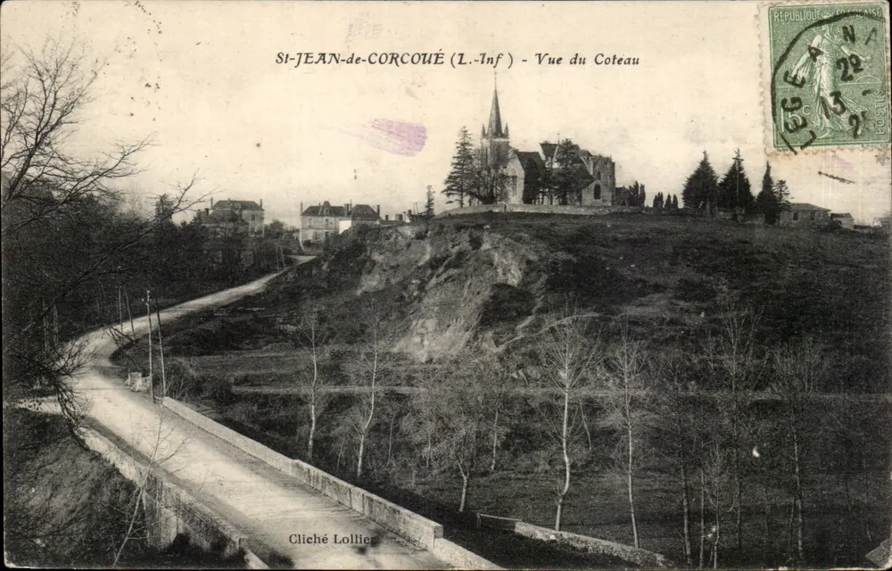 St-Jean-de-Corcoué (L.-Inf.) - Vista do Coteau — Cliché Lollier - Frente