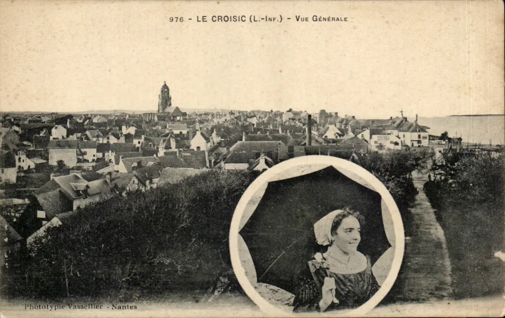Le Croisic (L.-Inf.) — Vista Geral — Fototipia Vassellier - Nantes, n° 976 - Frente