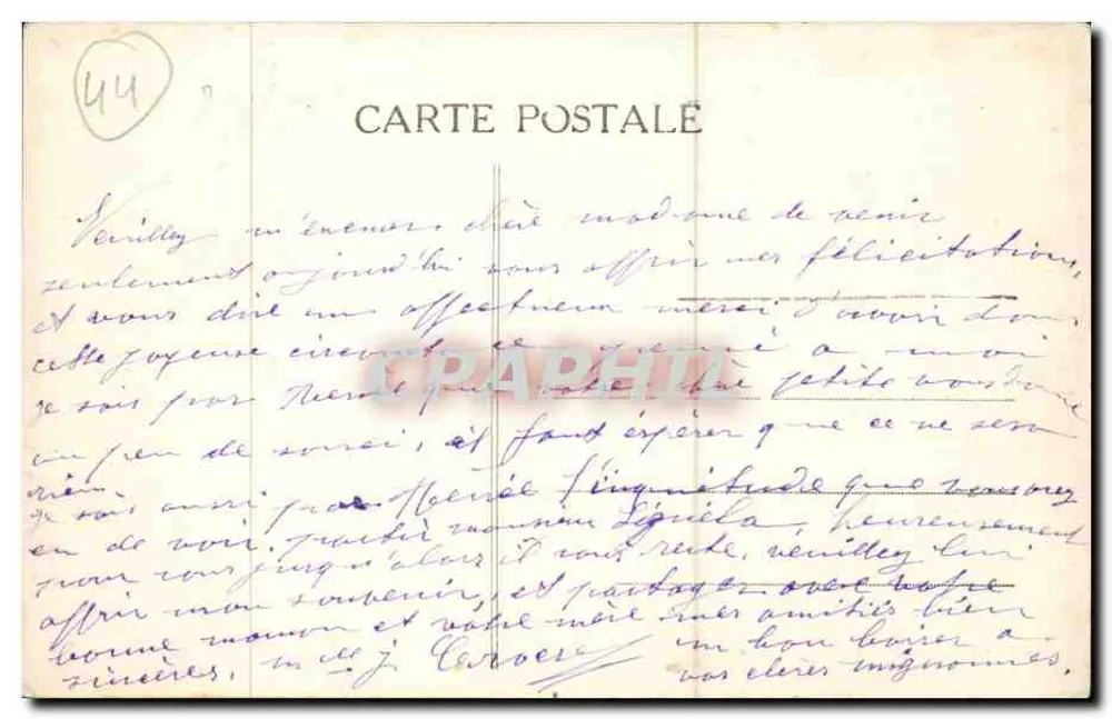Guérande (Loire-Inf.) — Marais Salants de Sailllé — Collezione F. Chapeau, Nantes, 3e mille - Verso