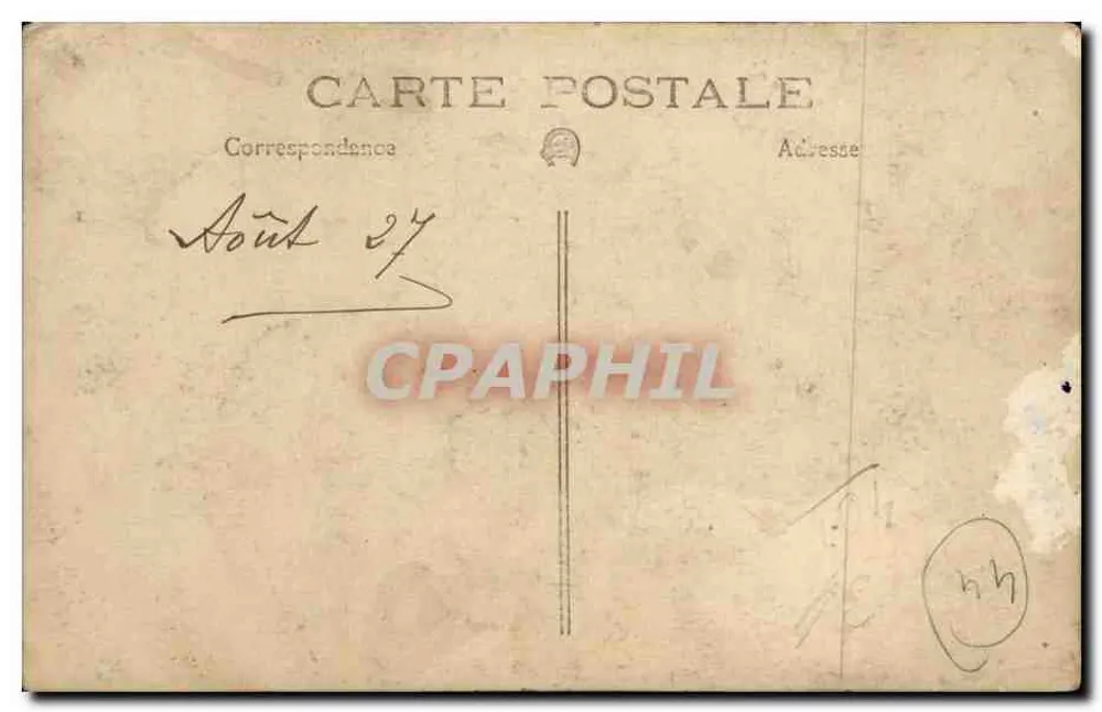 Le Pouliguen — navio a vapor — editor não identificado - Verso