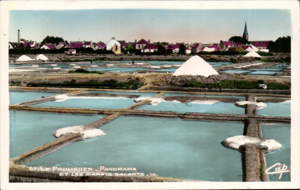 Saint-Le Pouliguen - Die Salzseen - Cap - Vorderseite
