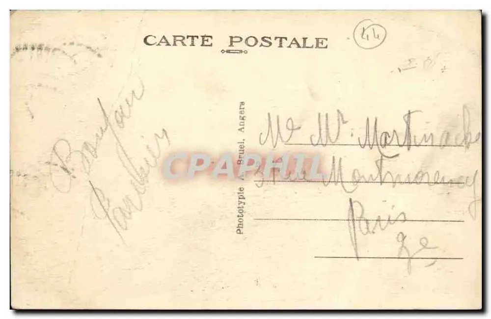 Le Croisic (L.-Inf.) — Marais Salants naar Batz — A. B. - Achterkant
