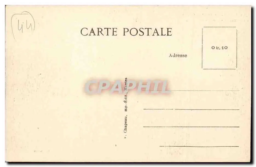 La Baule-sur-Mer (Loire-Inf.) — O Remblai - Boulevard Darlu — Chapeau, Nantes - Verso