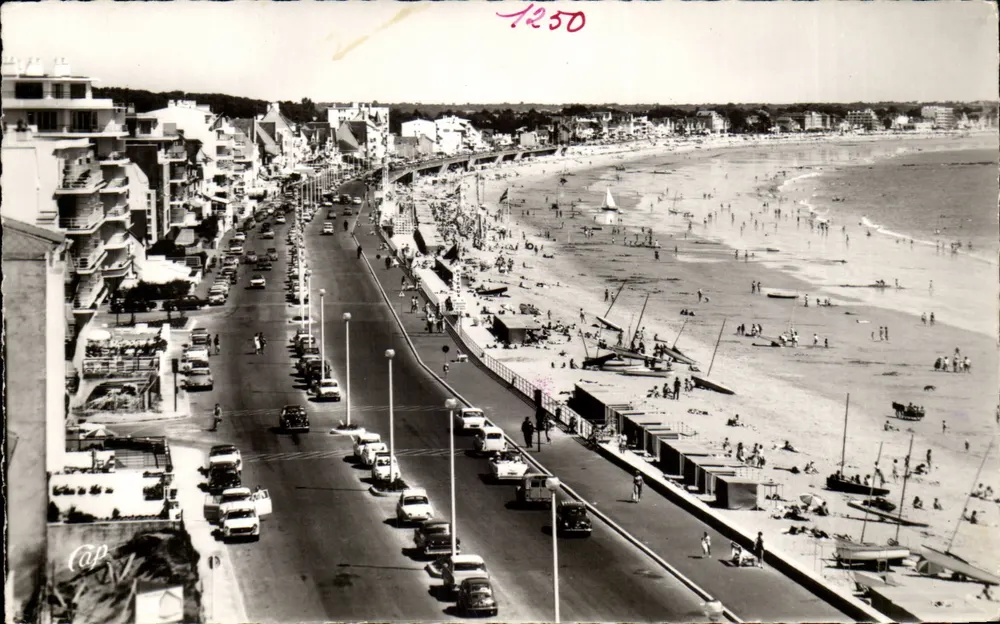 La Baule-les-Pins — A Praia — Réal-Photo - Frente