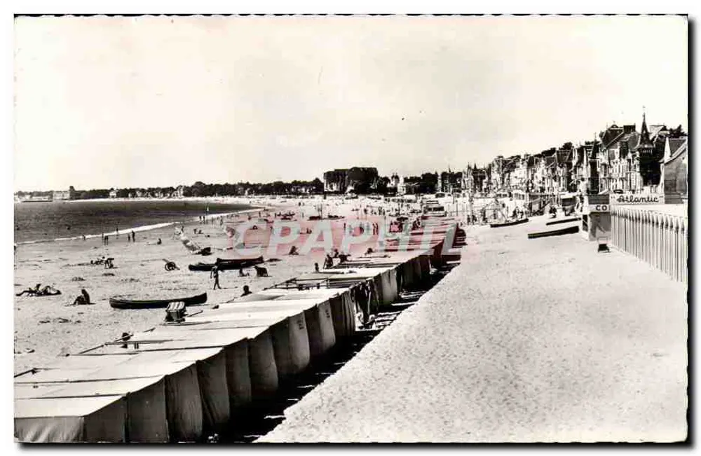 La Baule — Allgemeiner Blick auf den Strand zum Casino — Éditions CATIGNY - Vorderseite
