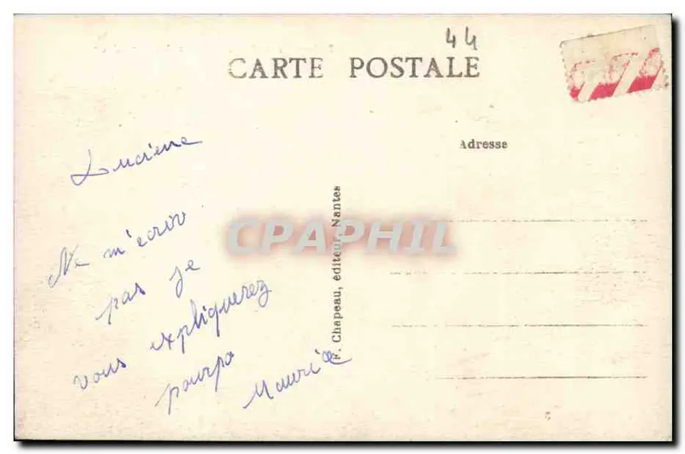 NANTES sob a Luz da Lua — O Transbordeur - Verso