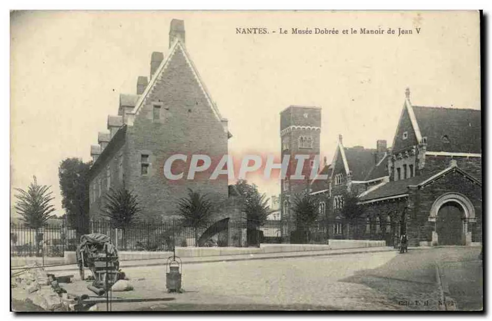 NANTES - Das Dobrée-Museum und das Schloss von Jean V — Gal. E. II, N° 72 - Vorderseite