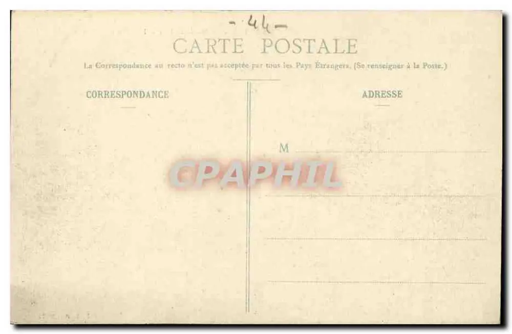 NANTES - Das Dobrée-Museum und das Schloss von Jean V — Gal. E. II, N° 72 - Rückseite