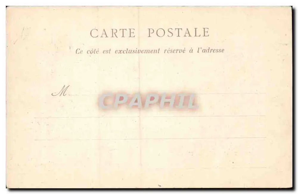 Le Croisic — Invoer van het Mont-Esprit — A. Thuret, uitg., Nantes - Achterkant
