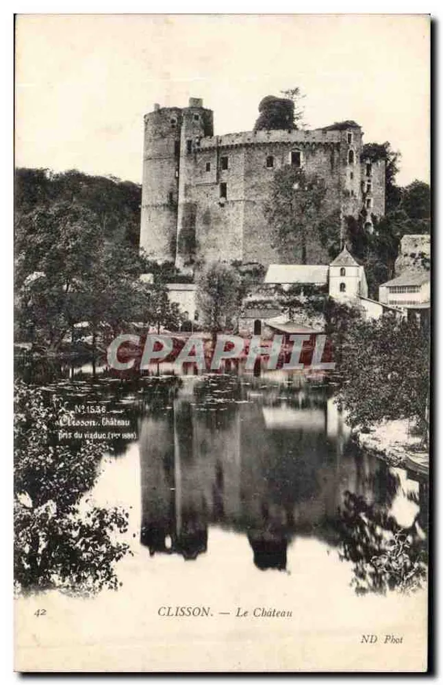 Clisson — O Castelo — ND Phot, N°1548 - Frente